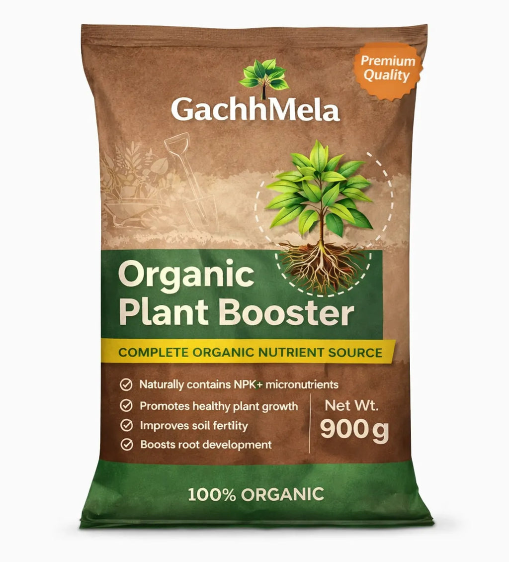 GachhMela Organic Plant Booster Fertilizer for All Plants | 100% Natural Soil Nutrient | Fast Root & Plant Growth Booster