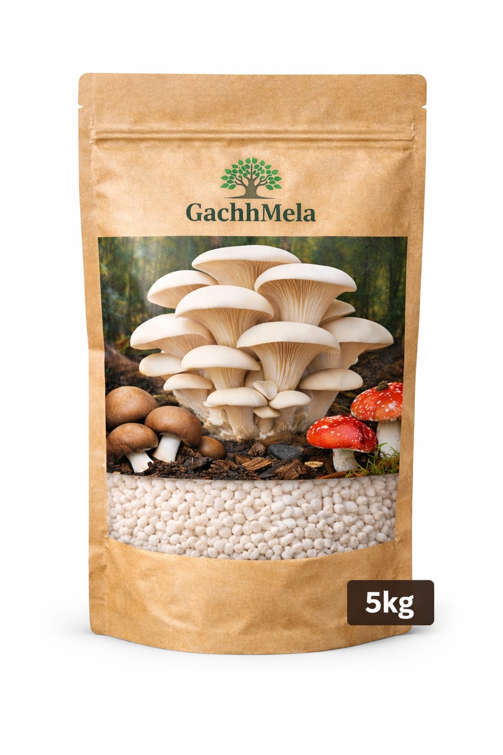 Premium Oyster Mushroom Seeds (Spawn) – Fresh & High Yield | GachhMela